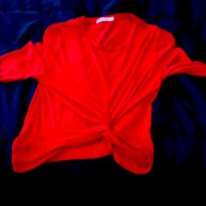 Red T-shirts for girls size